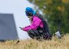 Kvinde registrerer i DIME